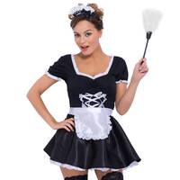 Deluxe French Maid Costume Image