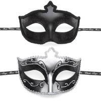 Fifty Shades of Grey Masks On Masquerade Mask (Twi image