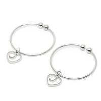Nipple Clamps with Heart Charms Image